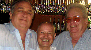 Lunch with Guido Vietri and Hugh Spring at Gian's, Jomtien, June 2008